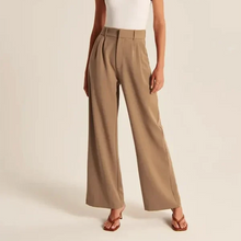 Load image into Gallery viewer, Effortless Tailored Wide Leg Pants