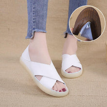 Load image into Gallery viewer, Women's soft bottom shoes in solid color