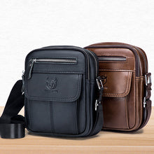Load image into Gallery viewer, PU Leather Crossbody Bag for Men