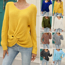 Load image into Gallery viewer, Knotted Knit Sweater