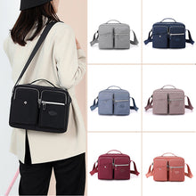 Load image into Gallery viewer, Lightweight Multi Pocket Messenger Bag