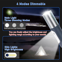 Load image into Gallery viewer, LED Rechargeable Flashlights