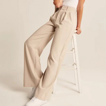 Load image into Gallery viewer, Effortless Tailored Wide Leg Pants