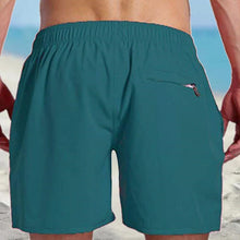 Load image into Gallery viewer, Men's Solid Color Waterproof Beach Shorts