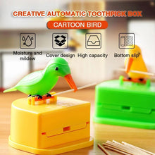 Load image into Gallery viewer, Creative Automatic Toothpick Box Cartoon Bird