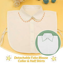 Load image into Gallery viewer, Detachable Fake Blouse Collar & Half Shirts