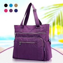 Load image into Gallery viewer, Nylon mommy shoulder bag
