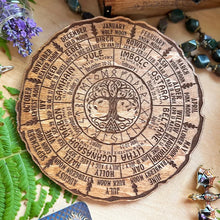 Load image into Gallery viewer, 💖Wheel Of The Year Wood Sign - Tree of Life