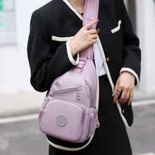 Load image into Gallery viewer, Multi-Pocket Waterproof Canvas Daily Shopping Backpack