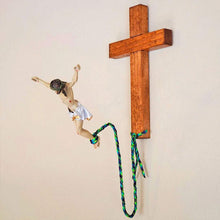 Load image into Gallery viewer, Bungee Jumping Jesus Religious Decoration