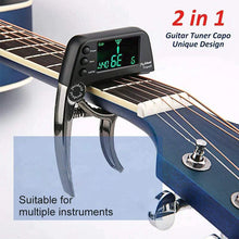 Load image into Gallery viewer, Two-In-One Guitar Tuner