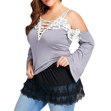 Load image into Gallery viewer, Women High Waist Fake Top Lower Sweep