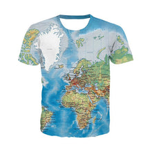Load image into Gallery viewer, World Map Men's T-shirt & Hoodie