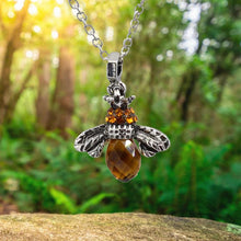 Load image into Gallery viewer, "Dancing Bee" Necklace