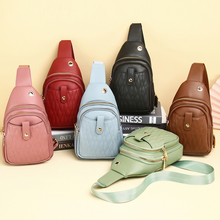 Load image into Gallery viewer, Women's fashion all match casual chest bag