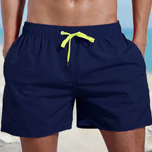 Load image into Gallery viewer, Men's Solid Color Waterproof Beach Shorts