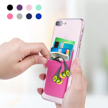 Load image into Gallery viewer, Cell Phone Back Card Holder
