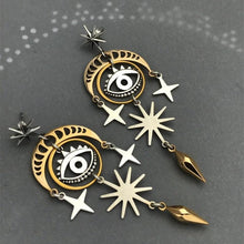 Load image into Gallery viewer, "The Eye of Horus" Earrings