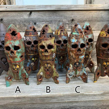 Load image into Gallery viewer, Resin Skull Bomb Ornament