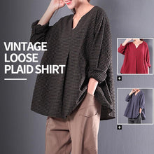 Load image into Gallery viewer, Casual Loose Plaid Shirt