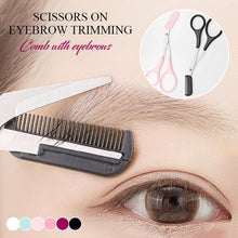 Load image into Gallery viewer, Eyebrow Trimming Scissors