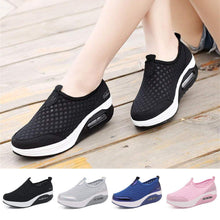 Load image into Gallery viewer, Women's Mesh Stitching Air Cushion Shaking Sneakers