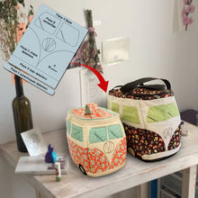 Load image into Gallery viewer, Canvas Car Storage Bag Templates&Tutorial