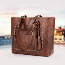 Load image into Gallery viewer, Women's Fashion Leather Handbag