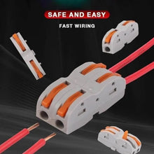 Load image into Gallery viewer, Push-type Quick Connection Terminal, Wire Splitter