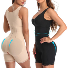 Load image into Gallery viewer, Women's Zipper Slimming Bodysuit Shapewear