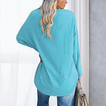 Load image into Gallery viewer, V Neck Drop Sleeve T-Shirt