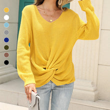 Load image into Gallery viewer, Knotted Knit Sweater