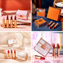 Load image into Gallery viewer, Velvet Matte Lipstick Set with Glamour Chain Pouch