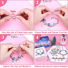 Load image into Gallery viewer, Charm Bracelet Jewelry Making Kit