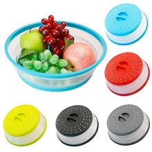 Load image into Gallery viewer, Collapsible Microwave Plate Cover