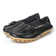 Load image into Gallery viewer, Women's Leather Loafers Moccasins