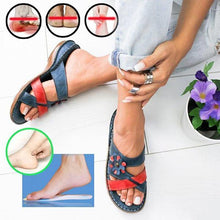 Load image into Gallery viewer, Women's Summer Floral Comfortable Sandals