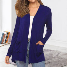Load image into Gallery viewer, Women's Casual Lightweight Open Front Long Sleeve Cardigans
