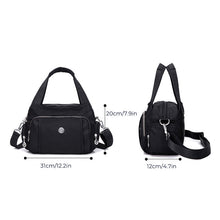 Load image into Gallery viewer, Waterproof Lightweight Nylon Handbag