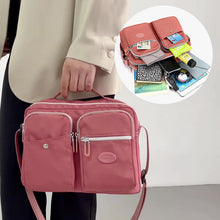 Load image into Gallery viewer, Lightweight Multi Pocket Messenger Bag