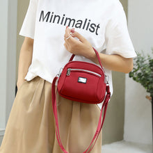 Load image into Gallery viewer, Lightweight Solid Nylon Crossbody Bag