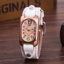 Load image into Gallery viewer, Vintage Leather Quartz Stone Women's Watch
