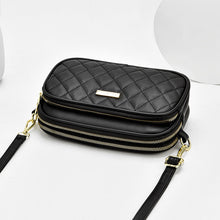 Load image into Gallery viewer, Triple Zip Crossbody Bag