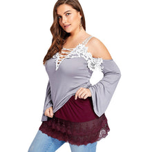 Load image into Gallery viewer, Women High Waist Fake Top Lower Sweep