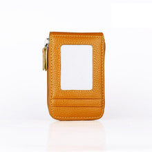 Load image into Gallery viewer, RFID Anti-theft Brushed Leather Organ Card Holder