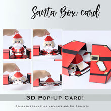 Load image into Gallery viewer, š
3D Santa Claus Prank Pop-up Box cardš„³