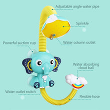 Load image into Gallery viewer, Cute Elephant Baby Bath Shower Head