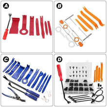 Load image into Gallery viewer, Car Trim Removal Tools Kit & Car Audio Removal Keys