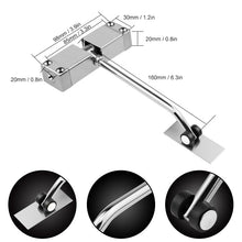 Load image into Gallery viewer, Automatic Mounted Spring Door Closer