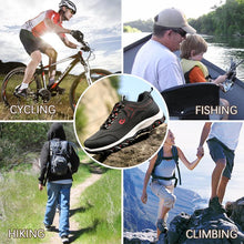 Load image into Gallery viewer, Men's Mesh Breathable Waterproof Athletic Outdoors Sneakers